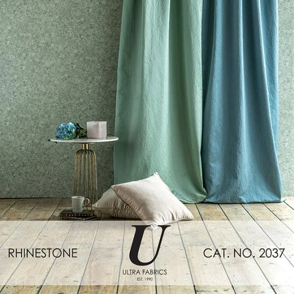 RHINESTONE 2037 - SATIN CURTAIN FABRICS FROM ULTRA FABRICS