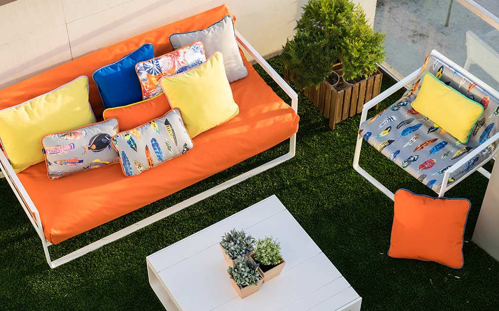 Courtyard - outdoor upholstery and soft upholstery