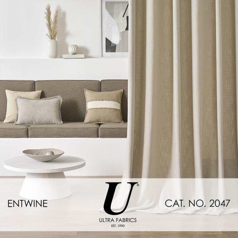 Entwine Catalog cover - 2047 - drapery fabrics
