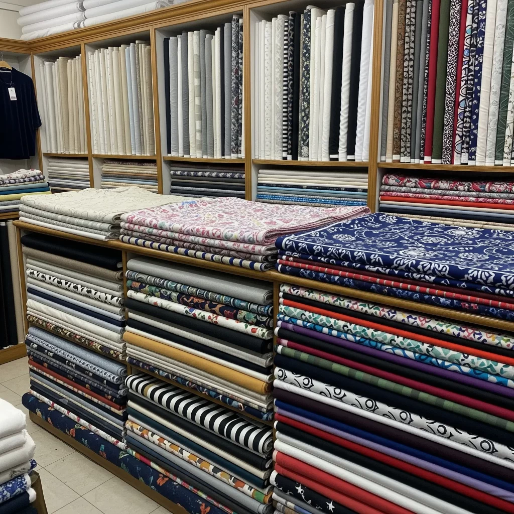 Local fabric shop