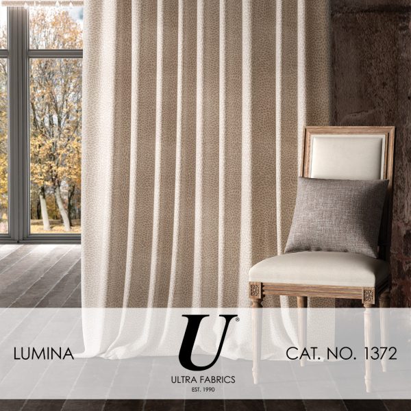 Lumina - Catalog No. 1372 - Jacquard curtain and cushion fabrics from ultra fabrics collections